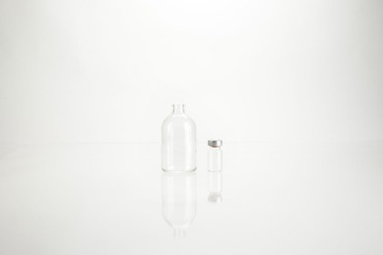 Flacons à perfusion en verre blanc | 100 ml (270-100)