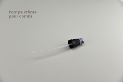 Fermetures DIN 18 | Pompe crème noire pour combi (30-POMPE)