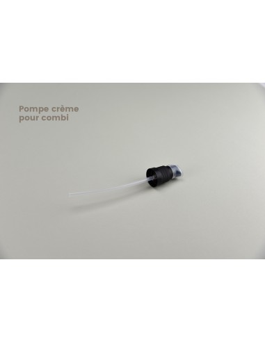 Fermetures DIN 18 | Pompe crème noire pour combi (30-POMPE)