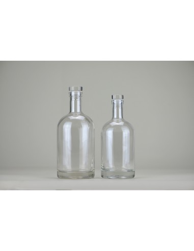 Bouteille \"oslo\" en verre blanc 500 ml - Bouteille \"oslo\" (BT-OSLO-B-500) 