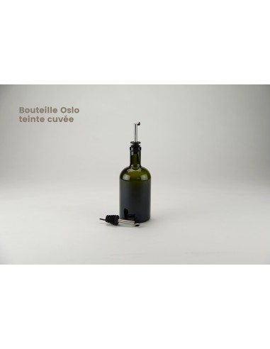 Bouteille \"oslo\" en verre | 500 ml - teinte cuvée (BT-OSLO-CUVEE-500)