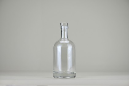 Bouteille \"oslo\" en verre blanc avec bouchon en verre | 700 ml - Bouchon en verre (BOUCH-V-OSLO-700) 