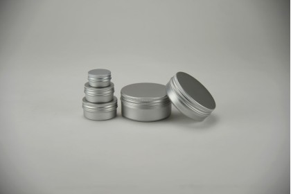 Boites en alu avec couvercle | 15 ml (BOITE-ALU-15)