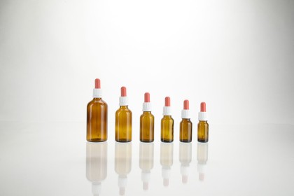 \"Pipettes internes\" flacon \"combi\" + monture blanche et rouge | 50 ml (32-50-P) 2