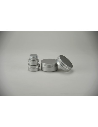 Boites en alu avec couvercle | 100 ml (BOITE-ALU-100)