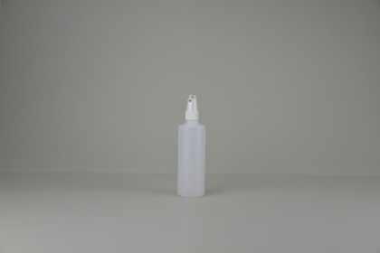 Bouillottes et spray naturelles en polyéthylène rondes (vapo à  couper) | 100 ml Bouillote + Spray Complète (661-N-100-C) 2