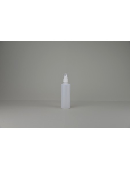 Bouillottes et spray naturelles en polyéthylène rondes (vapo à  couper) | 100 ml Bouillote + Spray Complète (661-N-100-C)