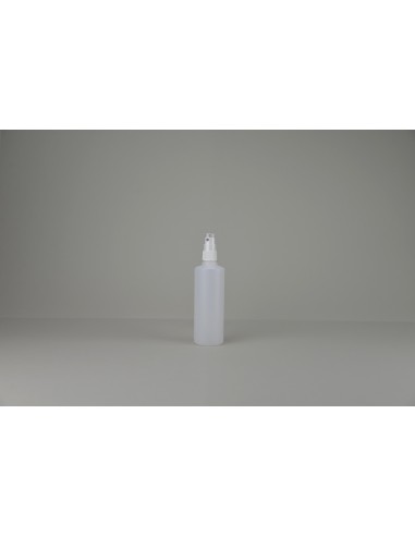 Bouillottes et spray naturelles en polyéthylène rondes (vapo à  couper) | 200 ml Bouillote + Spray Complète (661-N-200-C)