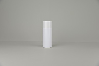 Flacons poudreurs pour talc en polyéthylène avec pastille et capot | Blanc 180 gr - Complet (658-180-BLANC) 2