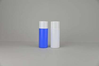 Flacons poudreurs pour talc en polyéthylène avec pastille et capot | Bleu 180 gr - Complet (658-180-BLEU)