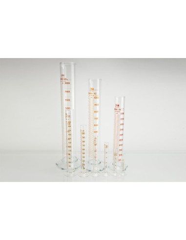 Cylindres gradués forme haute en verre | 2000 ml (852-2000-H) 