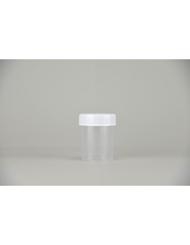 Gobelet à urine avec couvercle