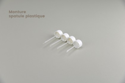Fermetures DIN 18 | Monture spatule plastique 15 ml (MONT-41-15)