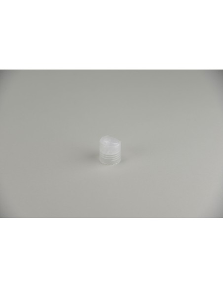 Fermetures pour bouillottes en polyéthylène et en PET (24/410) | Capsule blanche \"VIGIE\" pour bouillottes de 60 à 400 ml (650-