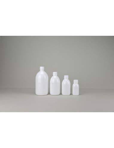 Flacons \"oligo éléments\" en PET blanc - PP 28 | 60 ml (662-60)