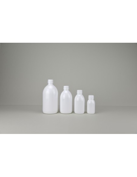 Flacons \"oligo éléments\" en PET blanc - PP 28 | 250 ml (662-250)