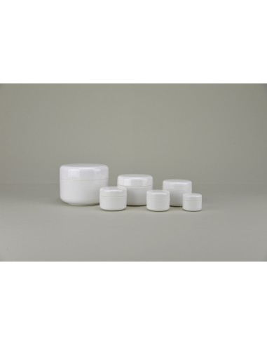 Pots à onguents \"softline\" avec joint et couvercle | 15 ml (616-15-C)