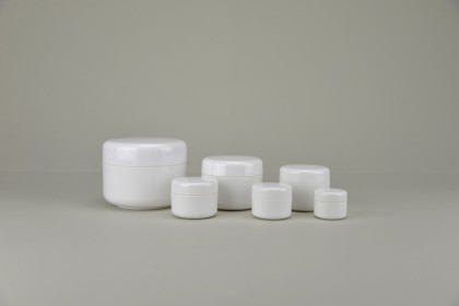 Pots à onguents \"softline\" avec joint et couvercle | 30 ml (616-30-C)