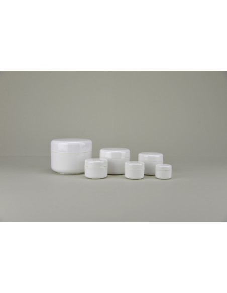 Pots à onguents \"softline\" avec joint et couvercle | 50 ml (616-50-C)
