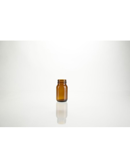 Poudriers en verre brun | 100 ml (71-100)