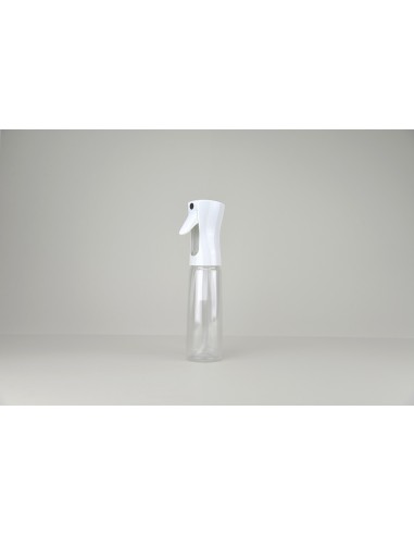 Flacons avec pistolet | Flacon rond en polyétylène HD 500ml avec pistolet rouge (659-500-C)