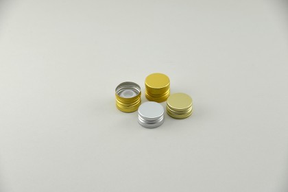 Accessoires pour bouteilles à huile et spiritueux - PP 31.5 | Capsule en aluminium couleur argent (CAP-ALU-ARG)
