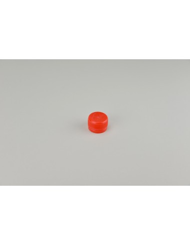 Bouteille en PET transparente 1 litre avec bouchon inviolable rouge | 1000 ml (629-1000)