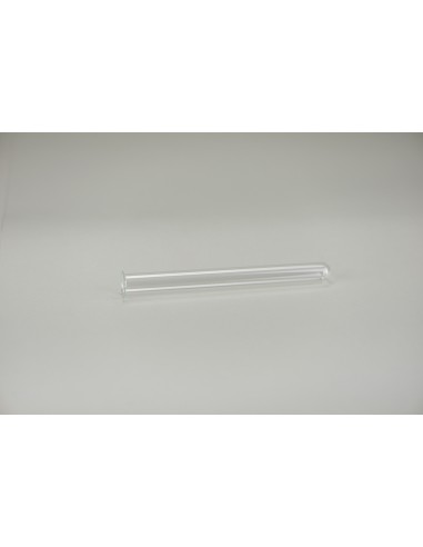 Tubes à essai en verre blanc