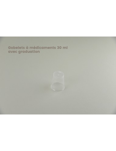 Accessoires pour PP 28 | Gobelet à  médicaments 30 ml avec graduation (866-30)