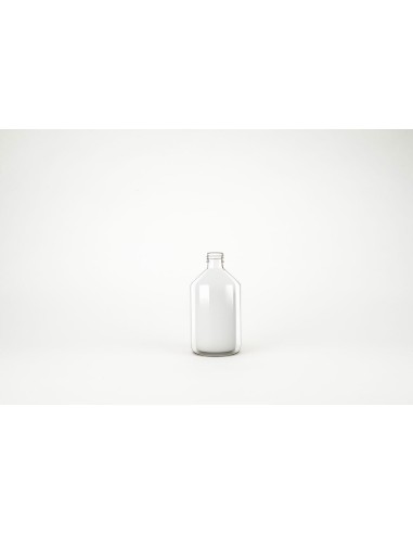 Flacons \"veral\" en PET transparent ronds - PP 28 | 250 ml (631-250)