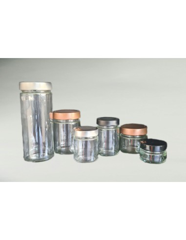 Bocaux ronds en verre Deep | 70 ml (72-70) 