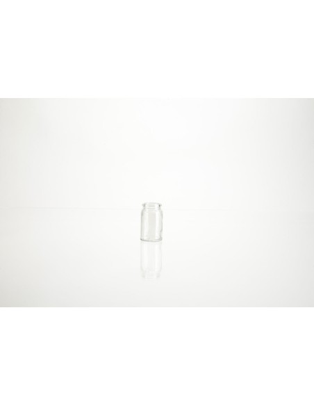 Flacons \"snap-cap\" ronds en verre blanc | 18 ml (82-18-BL)