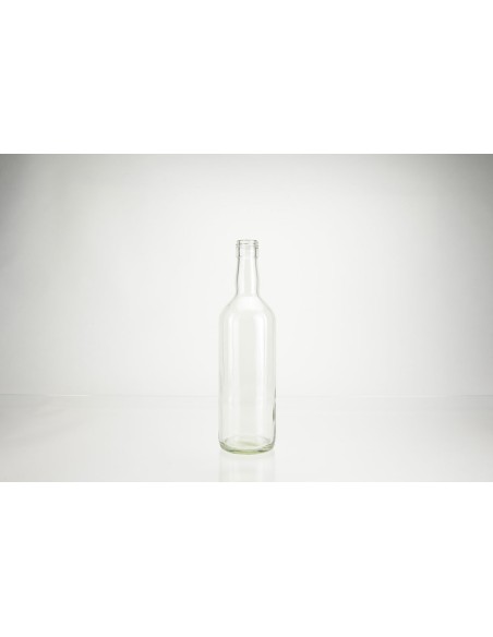 Bouteilles à spiritueux en verre blanc a vis - PP 31.5 | 350 ml (10263 )