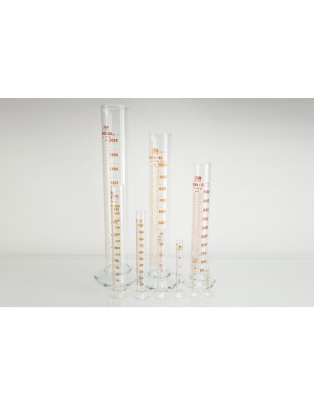 Cylindres gradués forme haute en verre | 25 ml (852-25-H) 