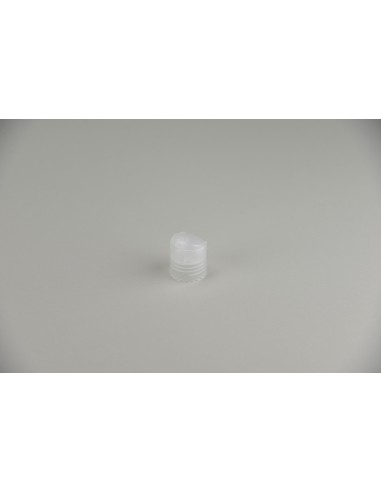 Fermetures pour bouillottes en polyéthylène et en PET (24/410) | Capsule gicleur transparente pour bouillottes de 60 à 400 ml (6