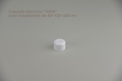 Fermetures pour bouillottes en polyéthylène et en PET (24/410) | Capsule gicleur transparente pour bouillottes de 60 à 400 ml (6 2