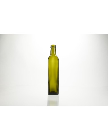 Bouteilles à huile en verre vert - PP 31.5 | 100 ml (HUILE-100)