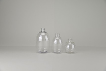 Flacons à savons ou sels | Flacon savon \"Neville\" 150ml en plastique transparent (660-150-T) 2