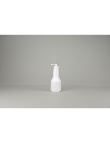 Flacons à savons ou sels | Flacon savon \"Neville\" 250ml en plastique transparent (660-250-T)