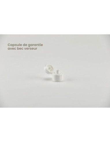 Fermetures PP 28 | Capsule de garantie avec bec verseur PP28 (3-BEC)