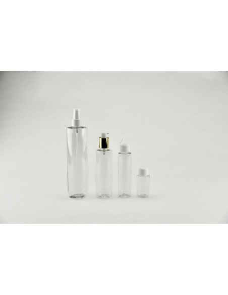 Bouillottes en PET transparentes rondes | 200 ml (650-BIS-200)