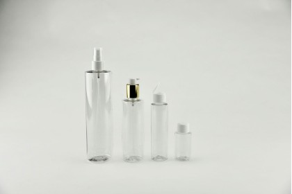 Bouillottes en PET transparentes rondes | 100 ml forme haute (650-BIS-100-FH)