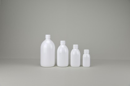 Flacons \"oligo éléments\" en PET blanc - PP 28 | 1000 ml (662-1000) 2