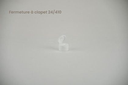 Fermetures pour bouillottes en polyéthylène et en PET (24/410) | Capsule à clapet pour 24/410 (CLAP-24-410)