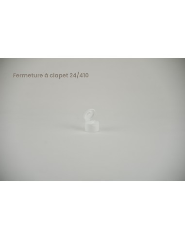 Fermetures pour bouillottes en polyéthylène et en PET (24/410) | Capsule à clapet pour 24/410 (CLAP-24-410)