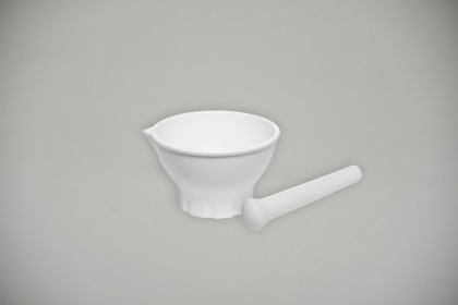 Mortier en mélamine avec pilon | 2000 ml - Ø 18 cm (MORT-2000-M)