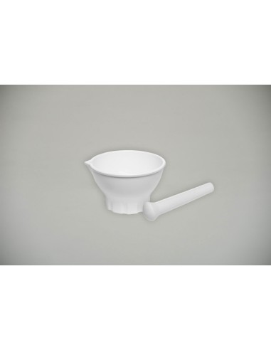 Mortier en mélamine avec pilon | 2000 ml - Ø 18 cm (MORT-2000-M)