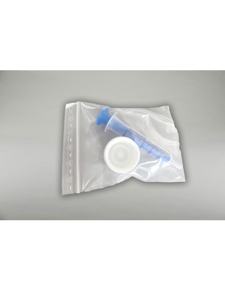 Accessoires pour PP 28 | Med Set Press In Set adaptateur et seringue pour PP28 sans bouchon (MED-SET)