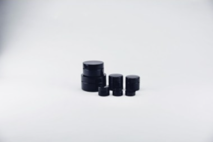 Pots en verre violet Miron® avec couvercle | 400 ml (300-V-400-C)